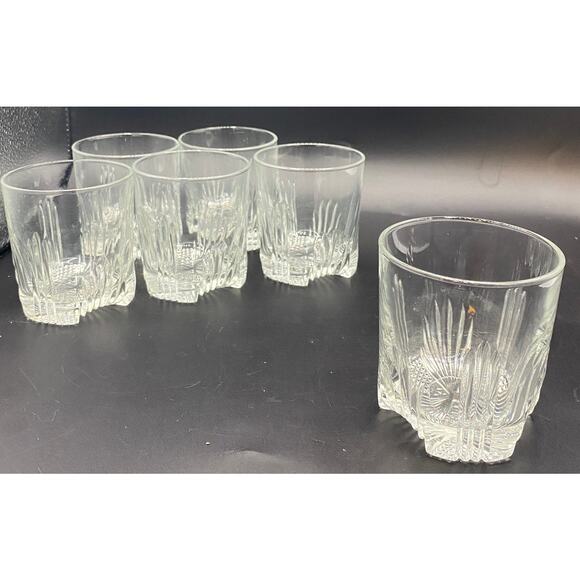 Set 6 Bormioli Rocco Old Fashioned Whiskey Glasses 8 oz Selecta Italy low ball - Picture 2 of 7